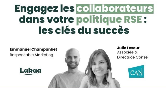 Webinaire avec CAN et Lakaa : engagement des collaborateurs